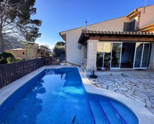 Swimming pool of House or chalet to rent in Pollença  with Air Conditioner, Heating and Private garden