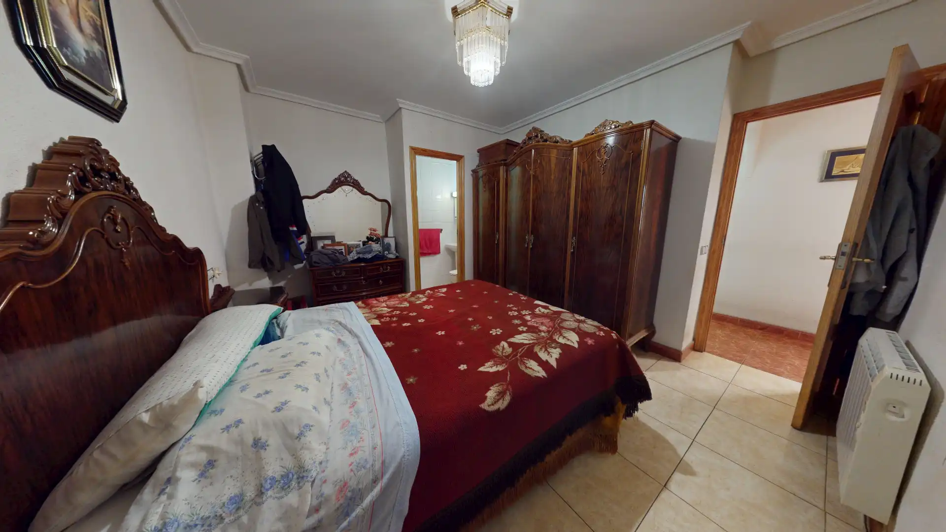 Habitación de Piso en venta en Torremanzanas / La Torre de les Maçanes con Calefacción, Terraza y Amueblado