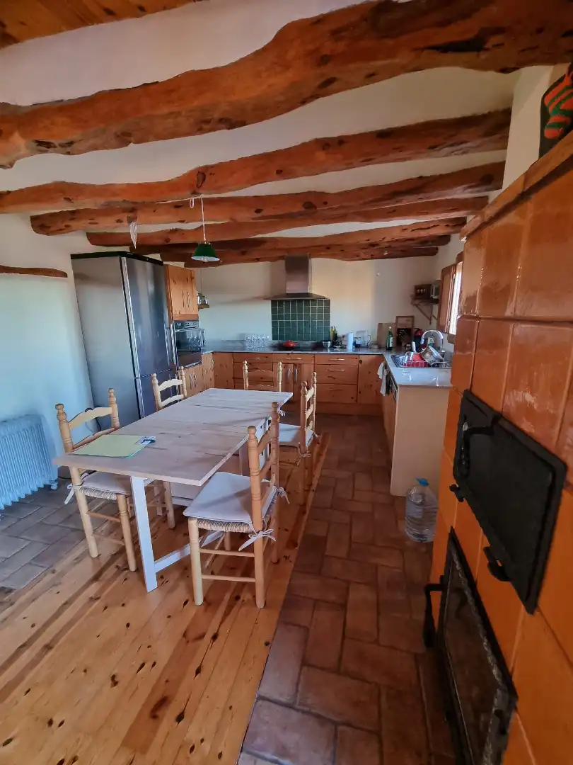 Cocina de Casa o chalet en venta en La Pobla de Massaluca con Aire acondicionado, Calefacción y Parquet