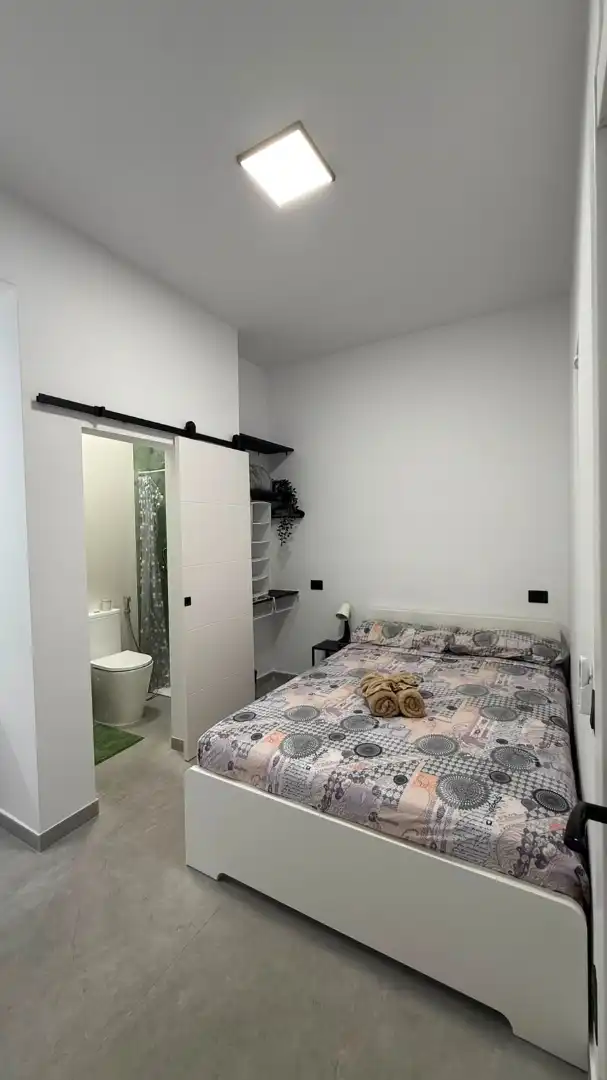 Bedroom of Flat for rent in Adeje  with Air Conditioner, Furnished and Washing machine