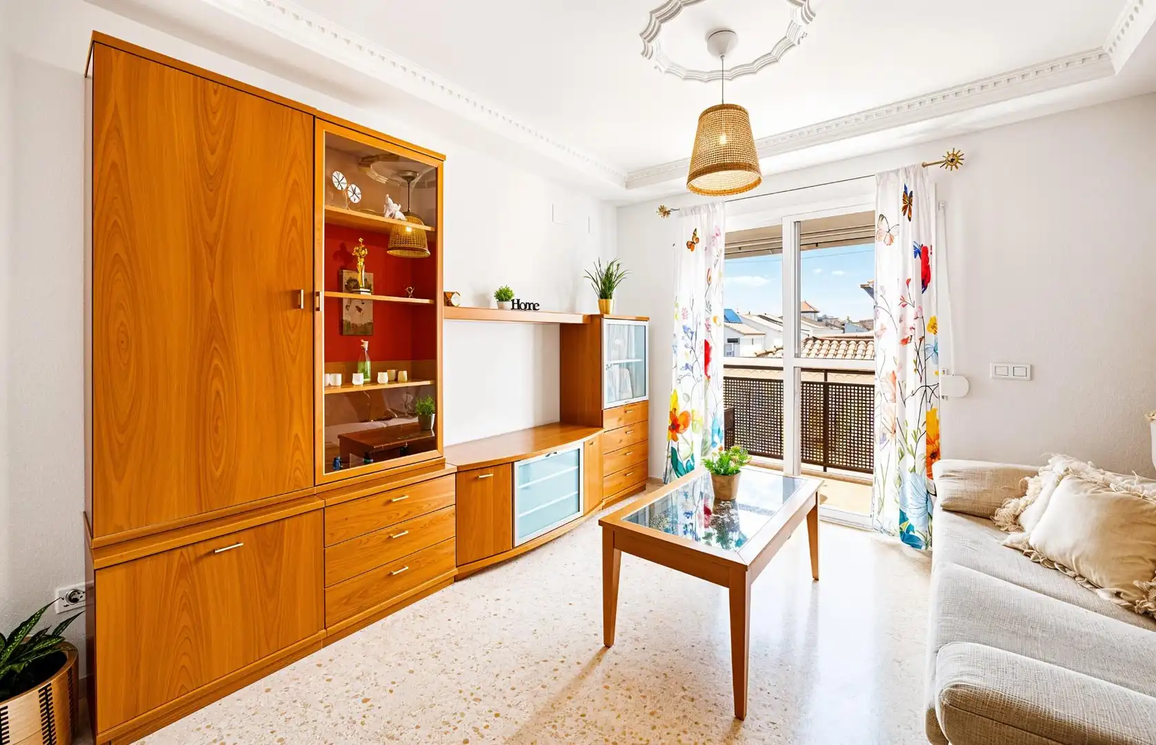 Sala de estar de Piso en venta en Chiclana de la Frontera con Terraza, Trastero y Balcón