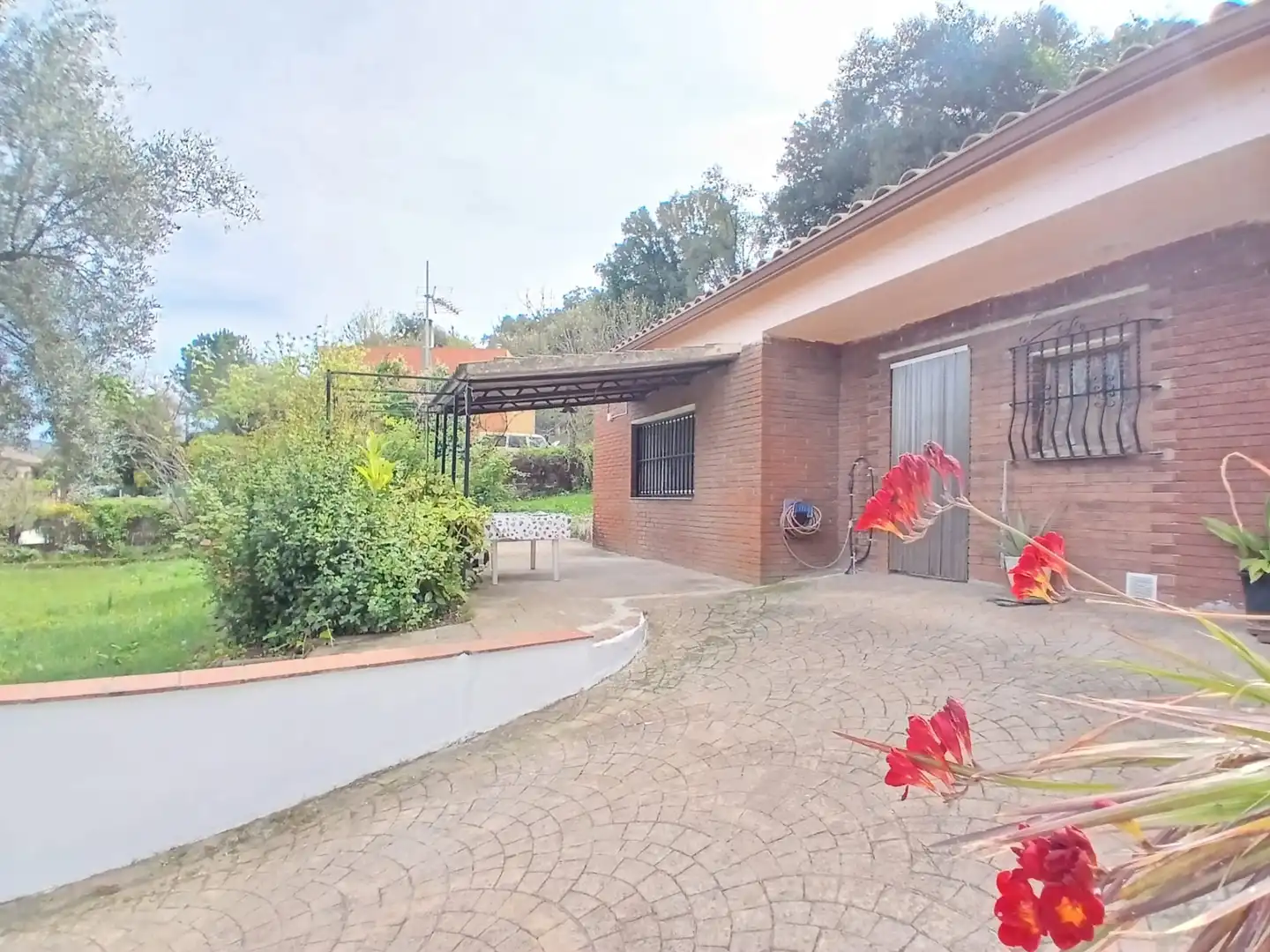 Jardí de Casa o xalet en venda en Sant Pere de Vilamajor amb Jardí privat, Traster i Moblat