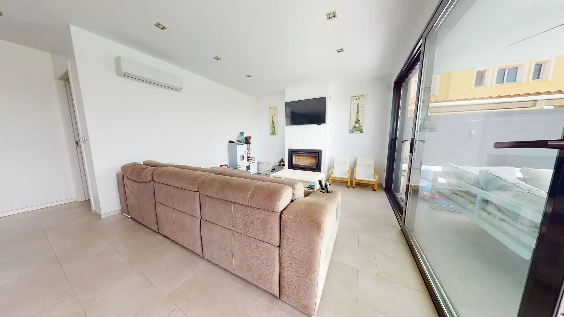 Sala de estar de Casa o chalet en venta en Águilas con Piscina