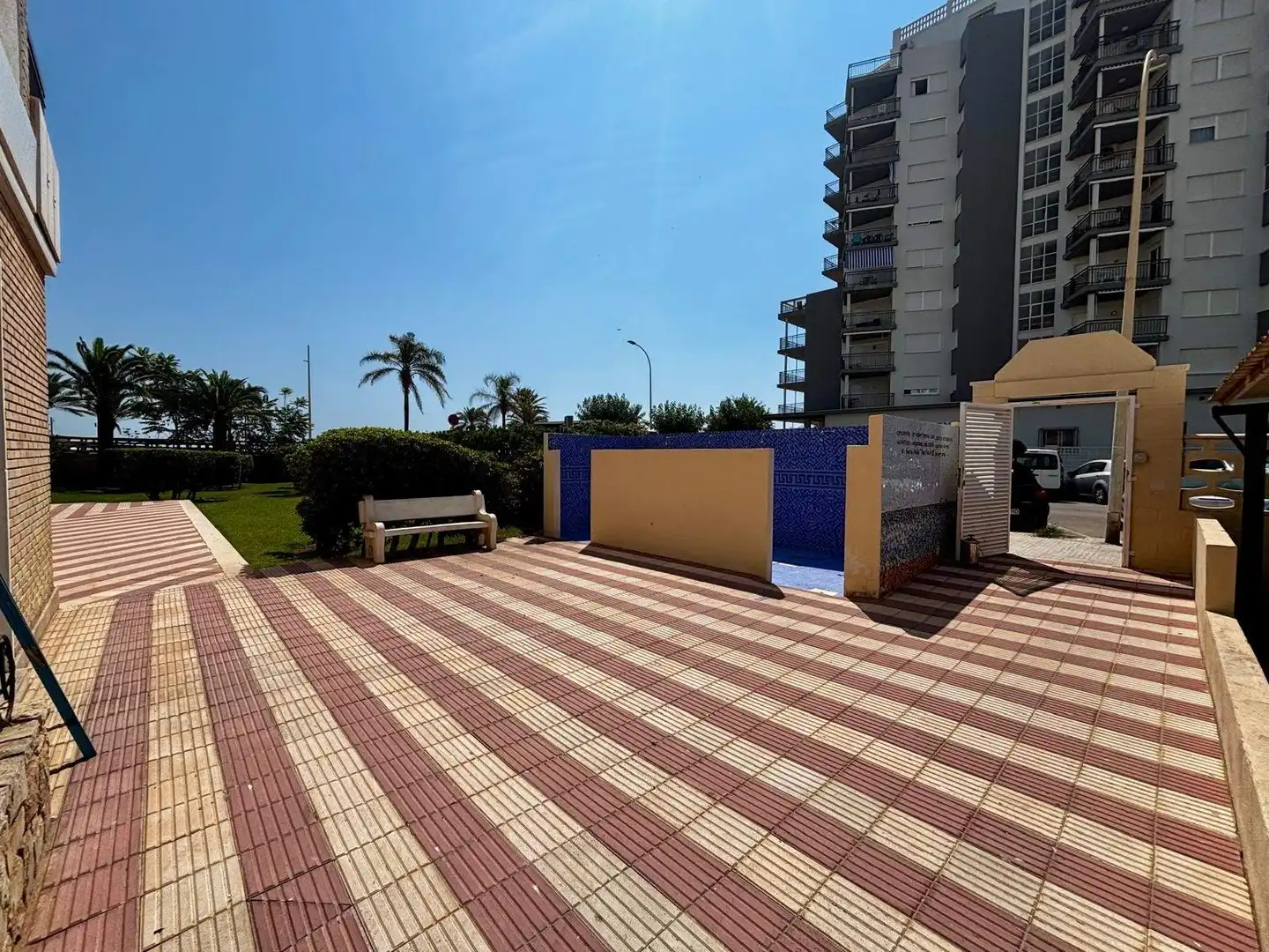 Terrassa de Apartament en venda en Gandia amb Jardí privat, Terrassa i Balcó
