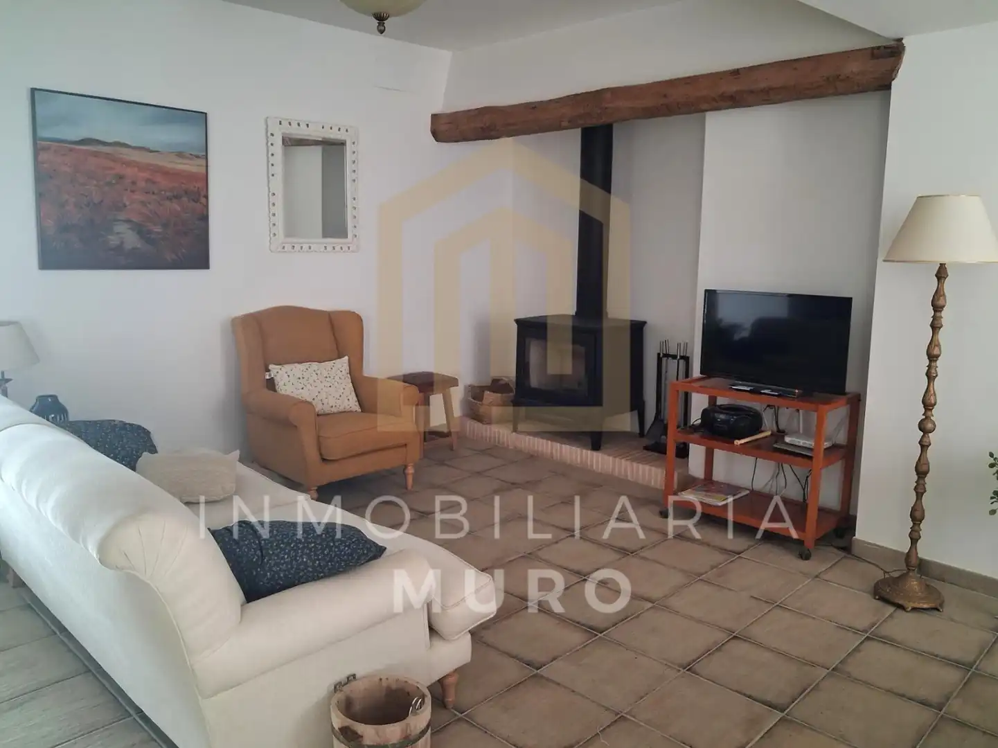 Sala de estar de Finca rústica en venta en Gaianes con Jardín privado, Terraza y Trastero