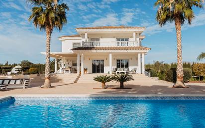 Vista exterior de Casa o xalet en venda en Elche / Elx amb Aire condicionat