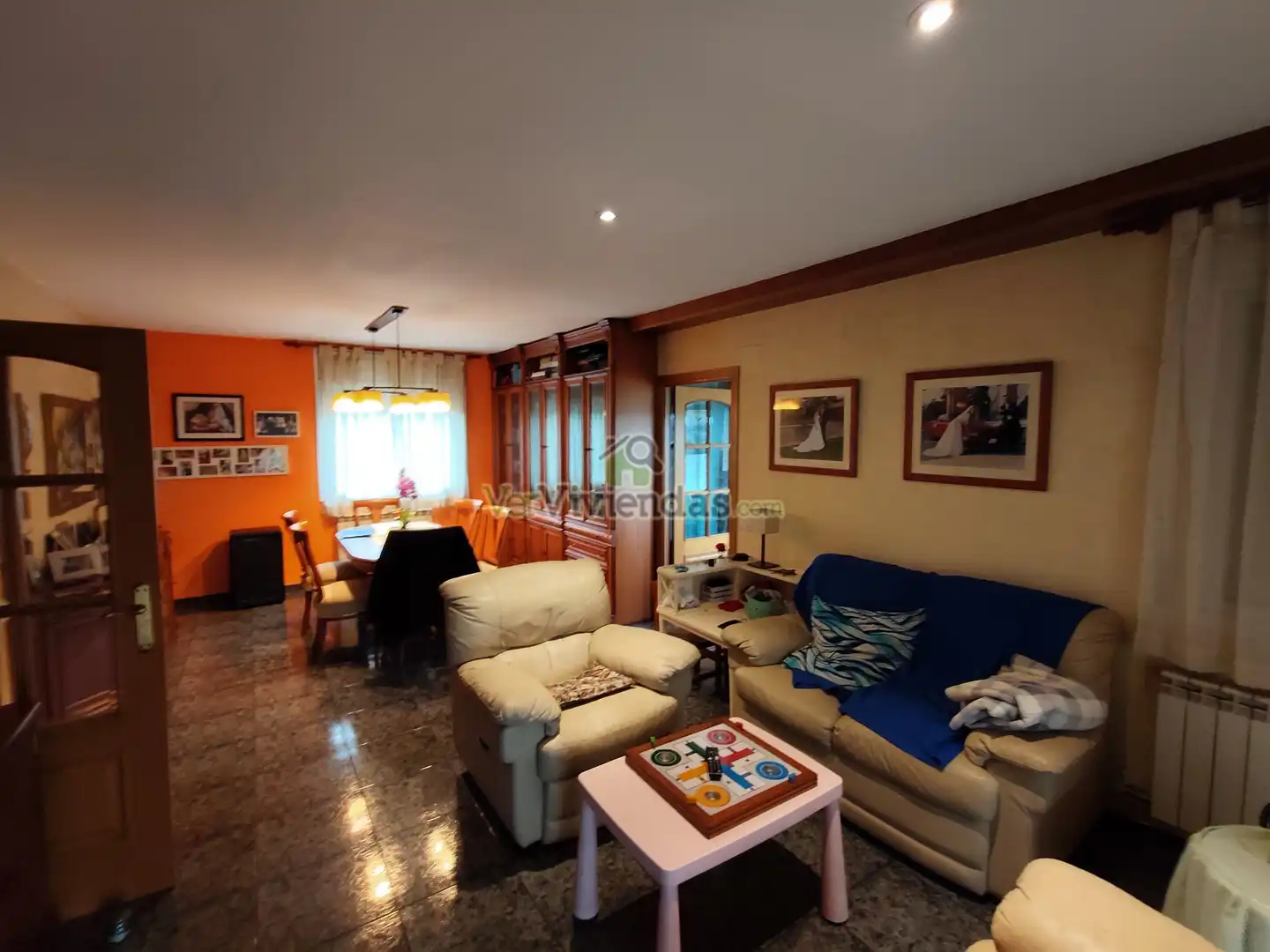 Sala d'estar de Casa o xalet en venda en Masquefa amb Calefacció, Jardí privat i Terrassa