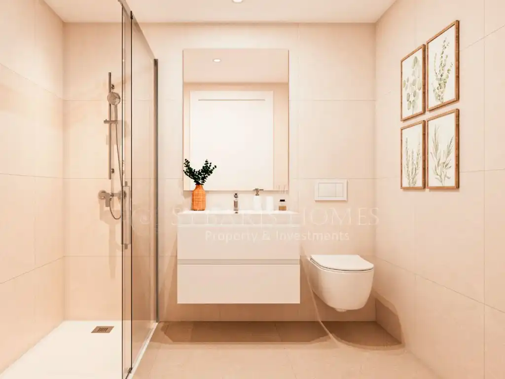 Bathroom of Apartments for sale in Els Poblets  with Swimming Pool and Community pool