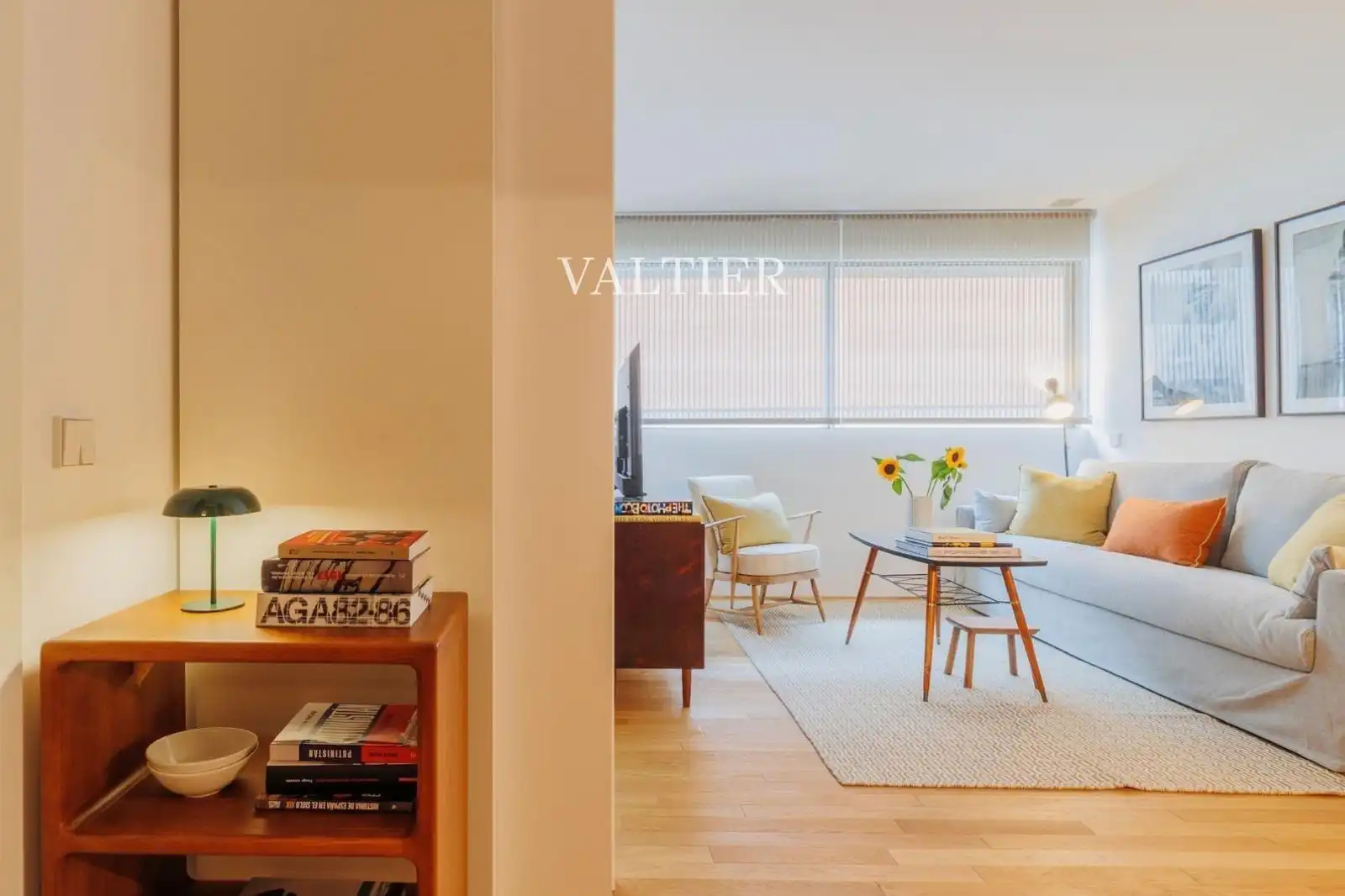 Wohnzimmer von Wohnung zur Miete in Madrid mit Klimaanlage, Abstellraum und Schwimmbad