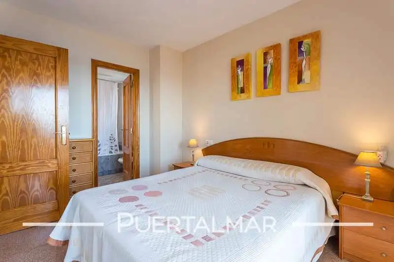 Bedroom of Flat for rent in El Campello  with Air Conditioner, Heating and Terrace