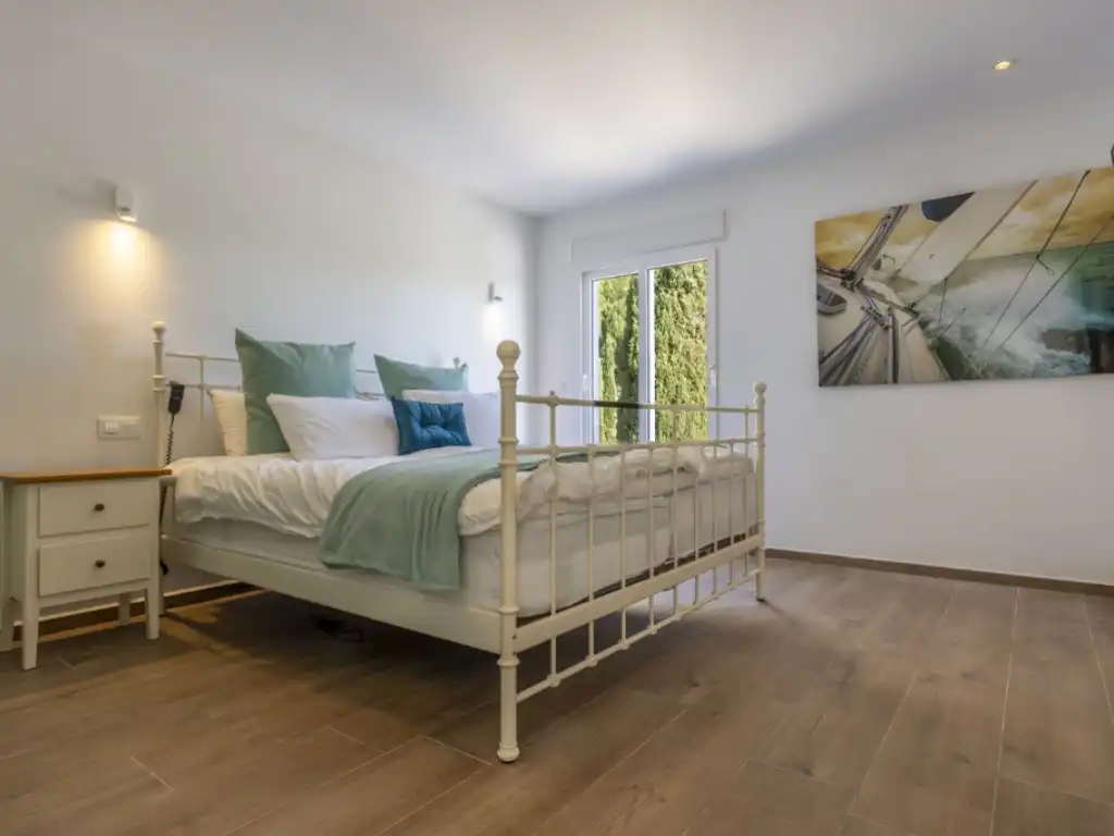 Bedroom of Houses for sale in Jávea / Xàbia  with Air Conditioner, Terrace and Swimming Pool