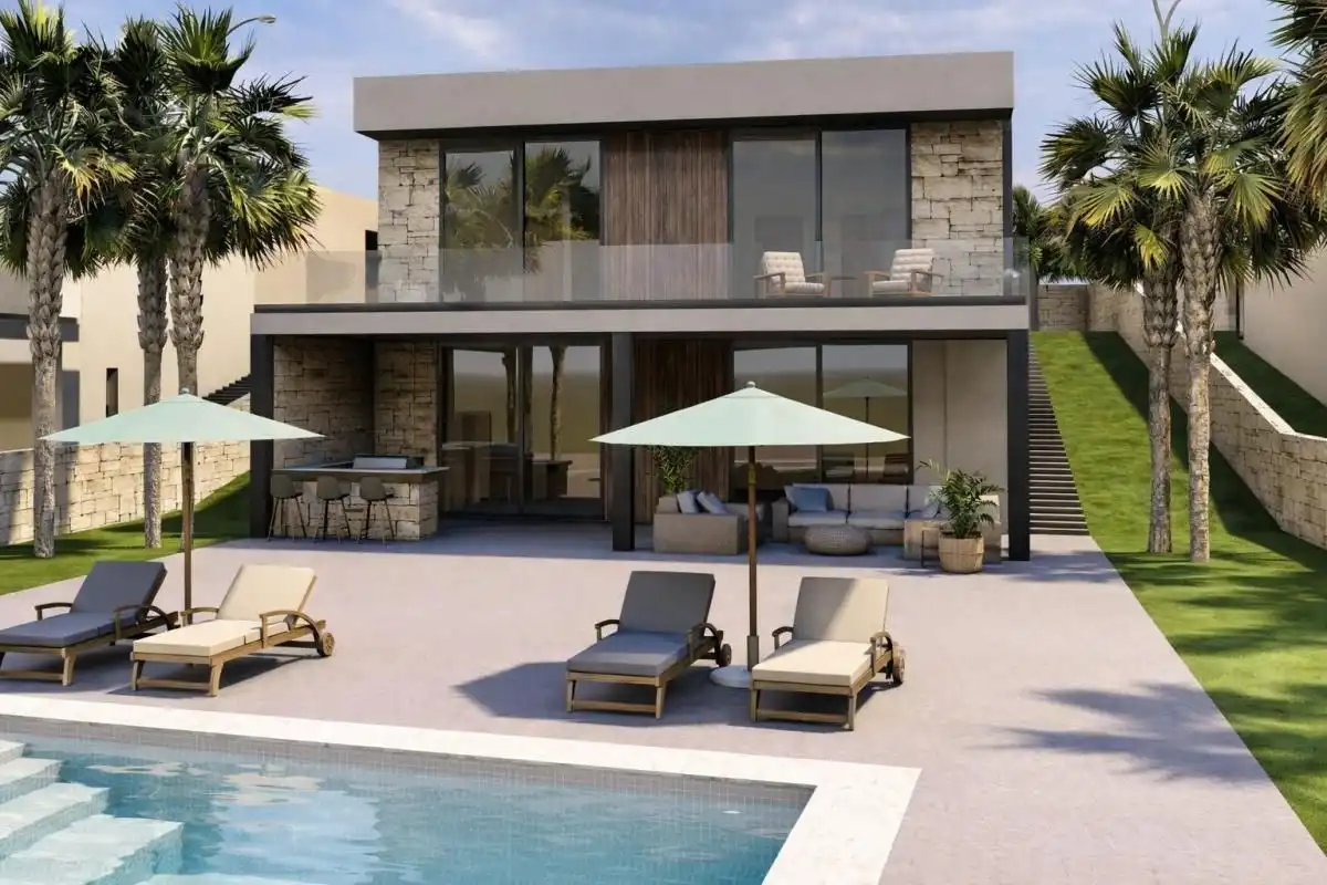 Detached house with pool for sale in Finestrat Pueblo, imagen 5