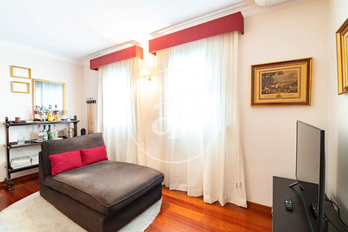 Bedroom of Flat for rent in Barcelona  with Air Conditioner, Heating and Terrace