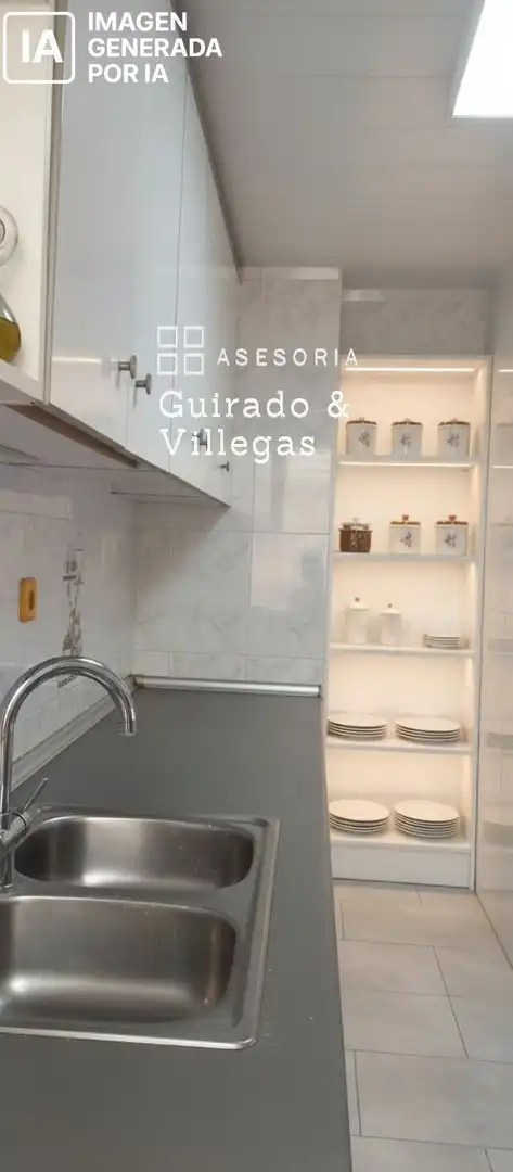 Cocina de Piso en venta en Barcelona con Terraza y Amueblado
