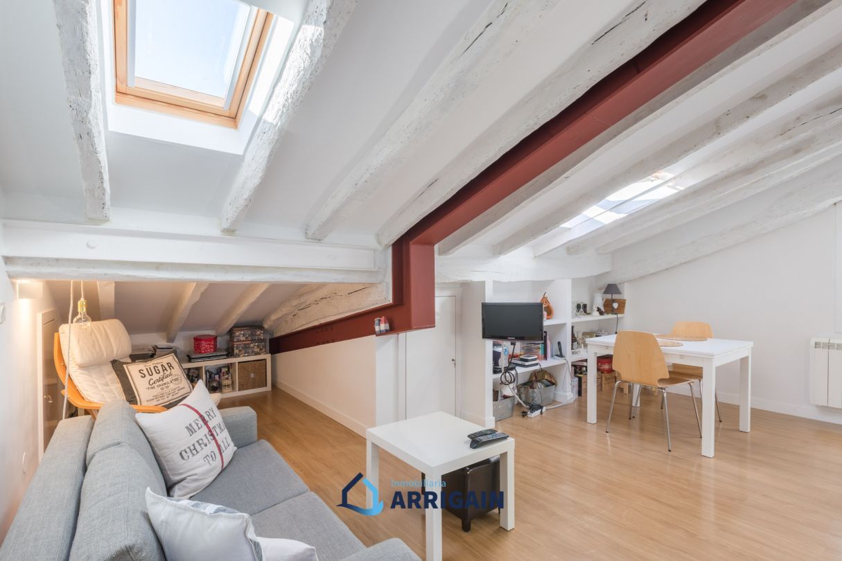 Living room of Attic for sale in Donostia - San Sebastián   with Heating and Storage room