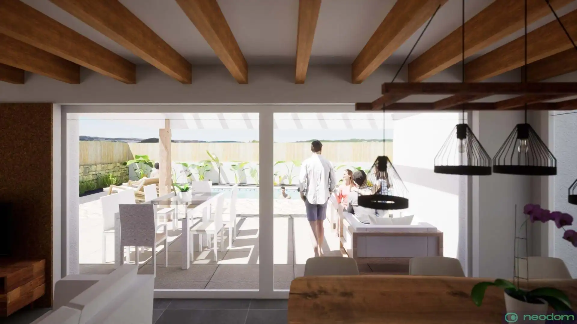 Cocina de Casa o chalet en venta en Pueblo - Urbanizaciones
