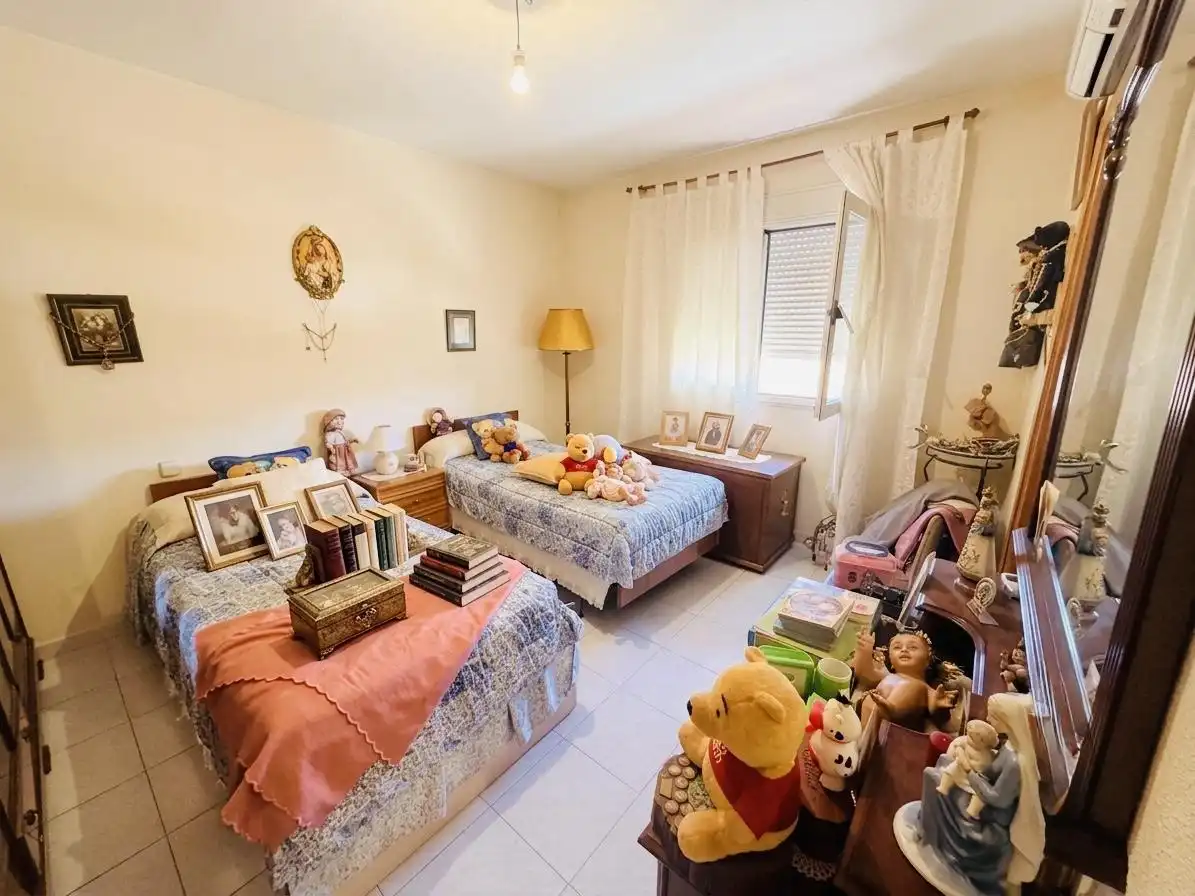 Schlafzimmer von Wohnung zum Verkauf in Cobeja mit Klimaanlage, Heizung und Terrasse