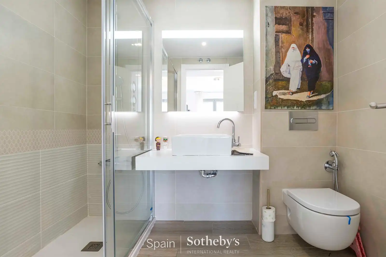 Baño de Apartamento en venta en Madrid con Aire acondicionado, Calefacción y Terraza