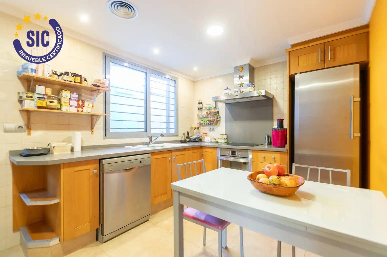 Cocina de Casa o chalet en venta en Sagunto / Sagunt con Aire acondicionado, Calefacción y Jardín privado