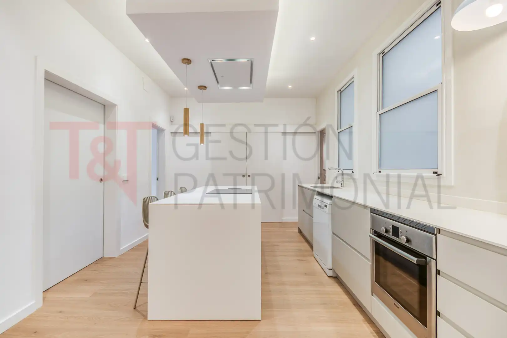 Cocina de Piso en venta en Barcelona con Aire acondicionado, Horno y Balcón