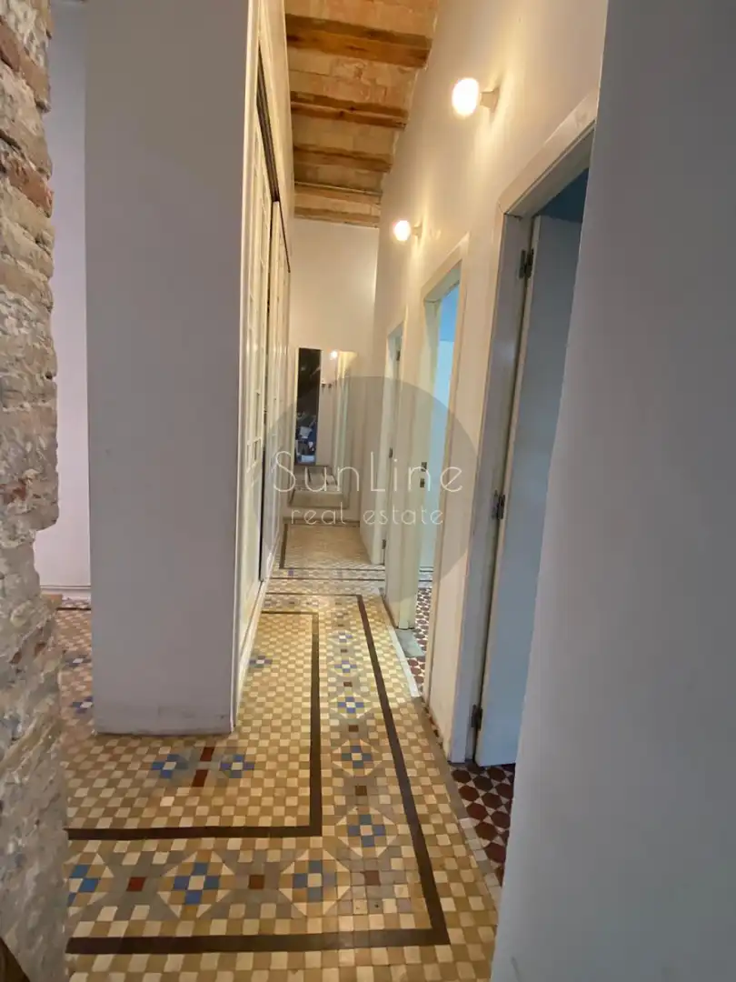Wohnung zur Miete in Valencia mit Klimaanlage, Privatgarten und Terrasse