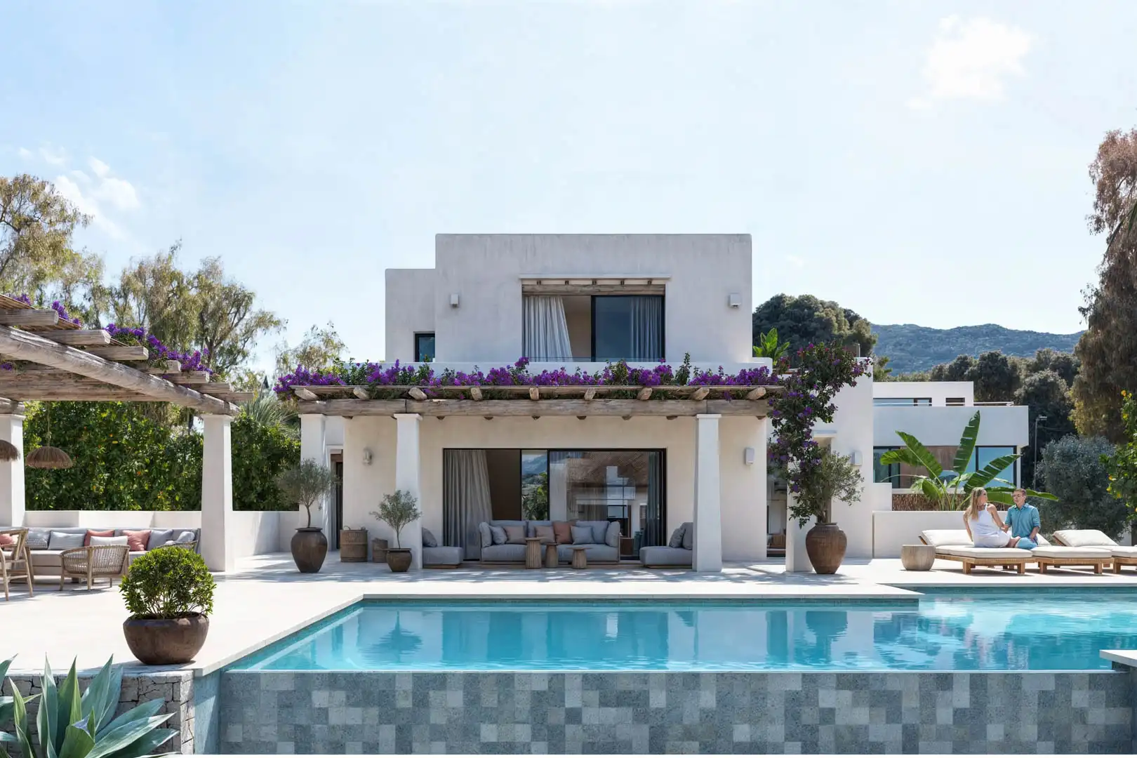 Außenansicht von Haus oder Chalet zum Verkauf in Dénia mit Heizung, Terrasse und Schwimmbad