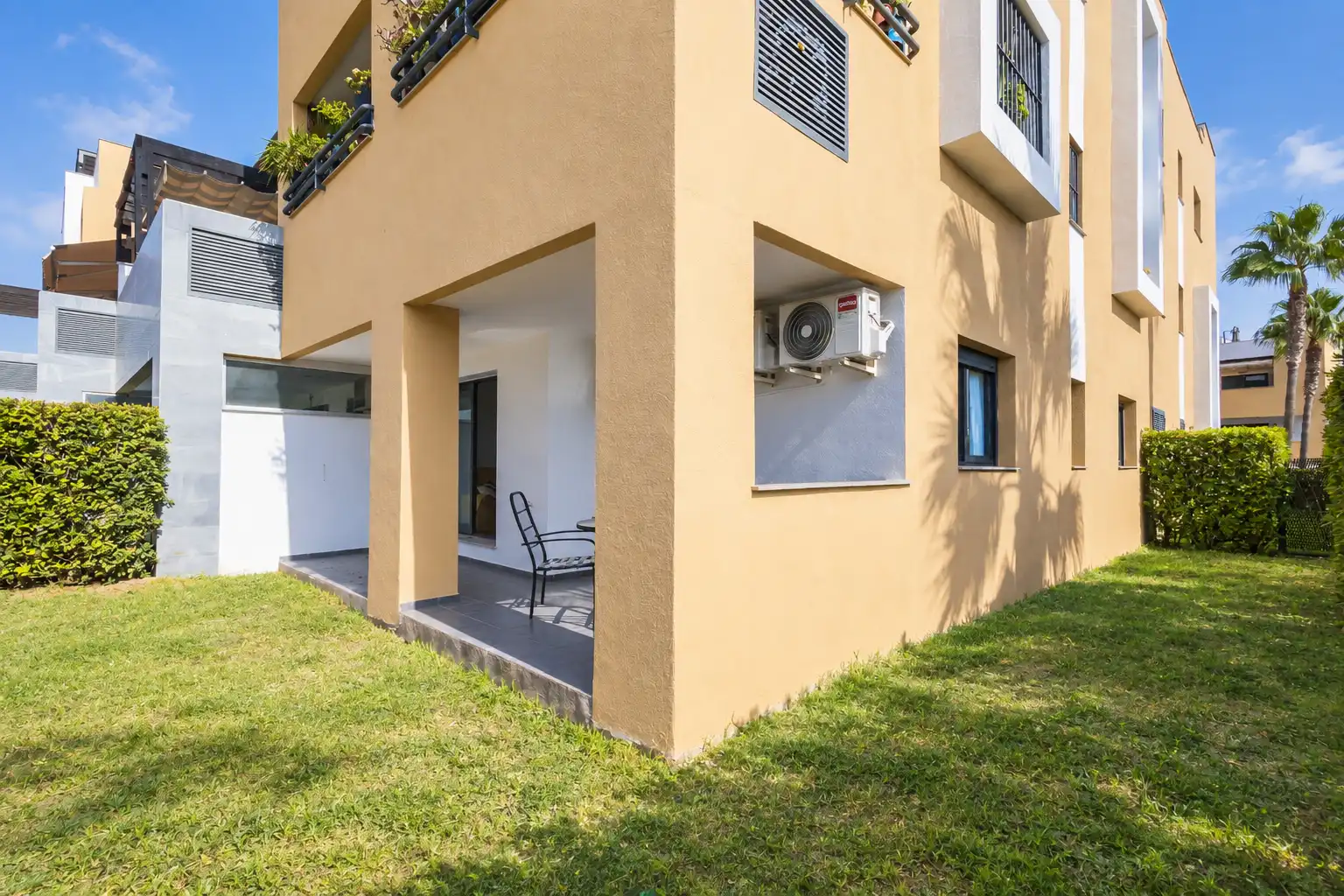 Exterior view of Apartments for sale in Vera  with Air Conditioner, Private garden and Terrace