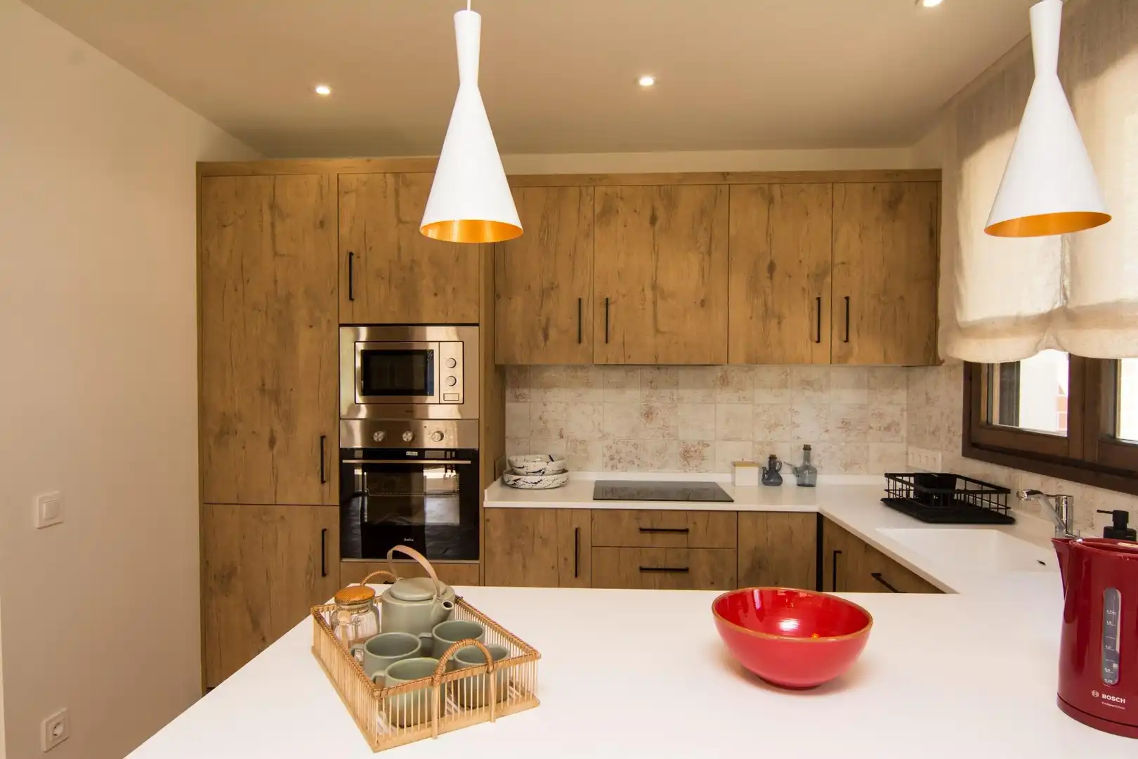 Küche von Haus oder Chalet zur Miete in Pedreguer mit Klimaanlage, Heizung und Privatgarten