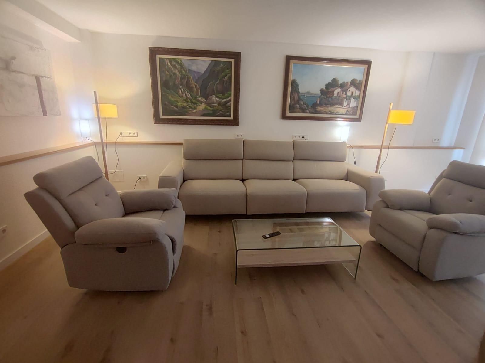 Living room of Flat to rent in  Palma de Mallorca  with Air Conditioner