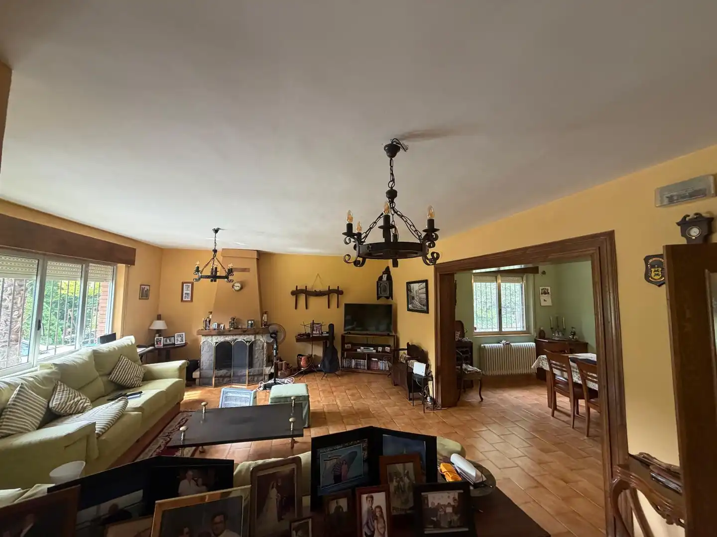 Living room of Houses for sale in Roa  with Heating, Private garden and Terrace