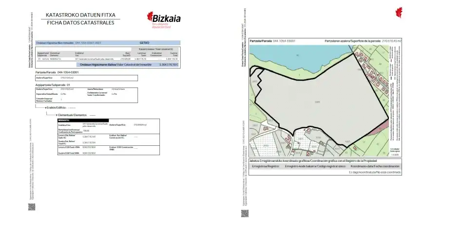 Terreno en venta en Getxo 