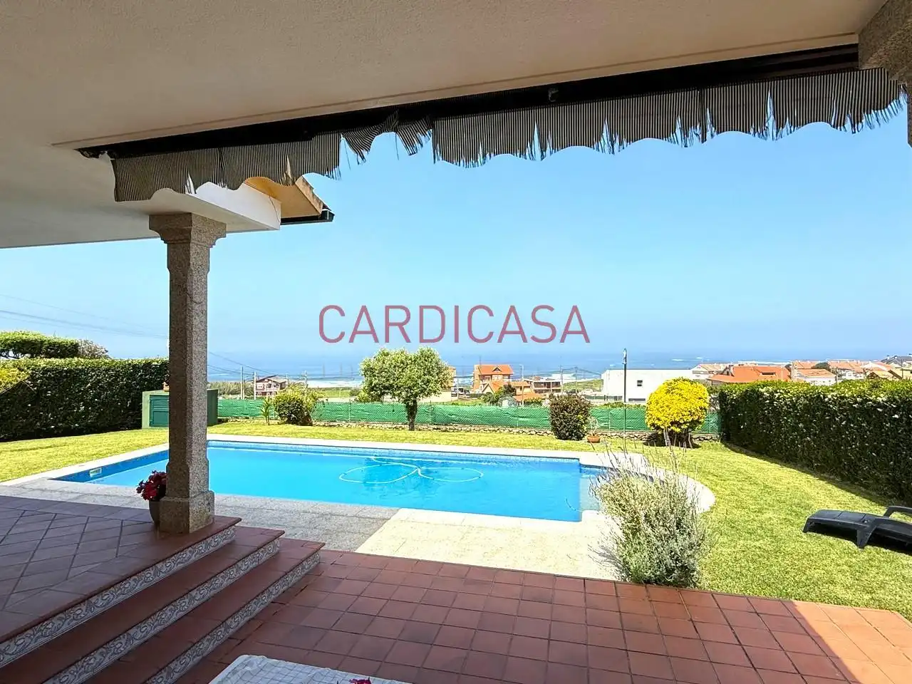 Terraza de Casa o chalet en venta en Oia con Calefacción, Jardín privado y Trastero