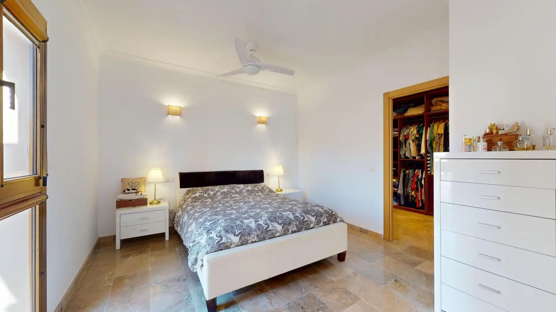 Dormitori de Casa o xalet en venda en  Palma de Mallorca amb Aire condicionat, Jardí privat i Piscina