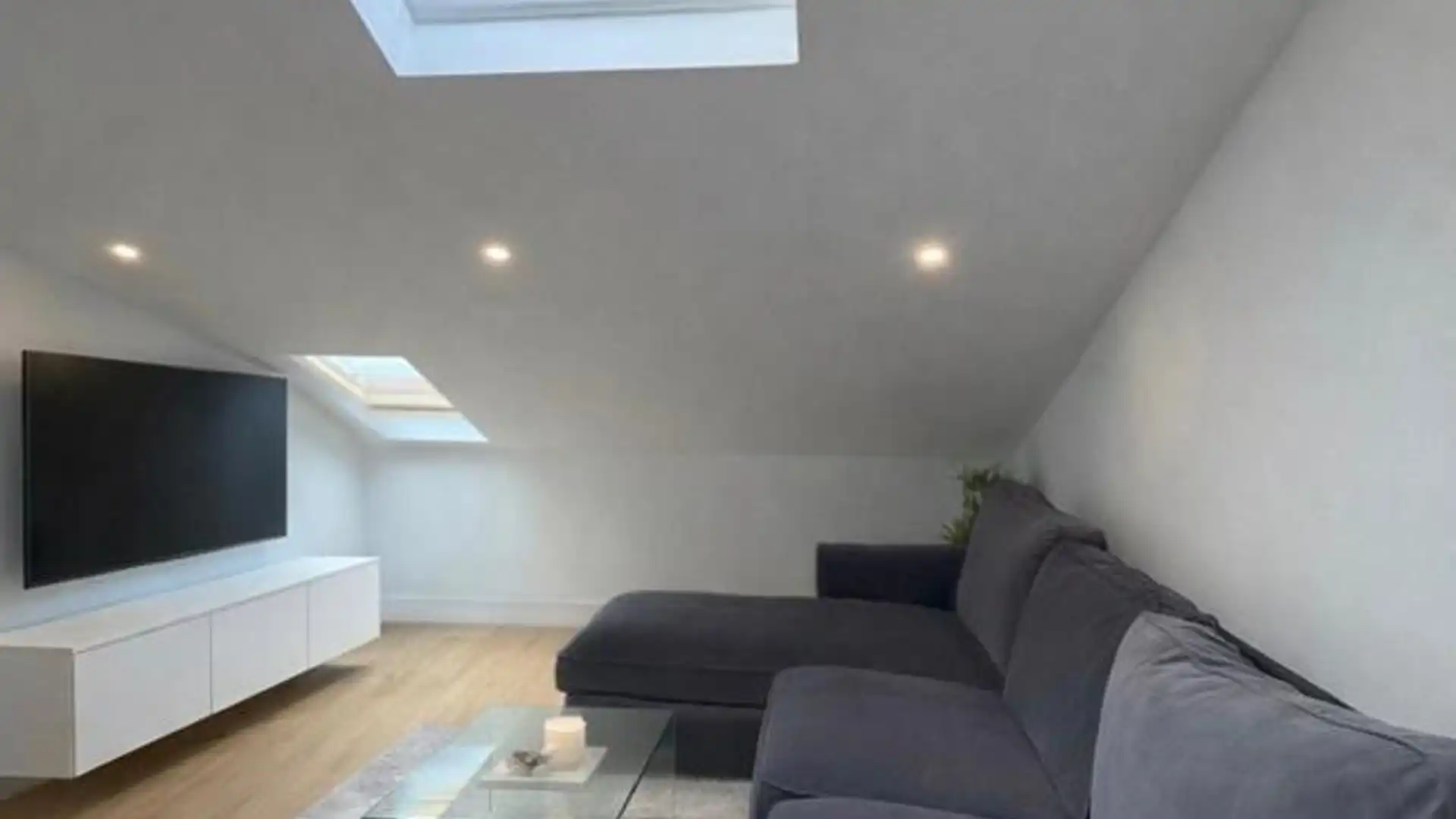 Sala de estar de Piso de alquiler en A Coruña Capital  con Calefacción