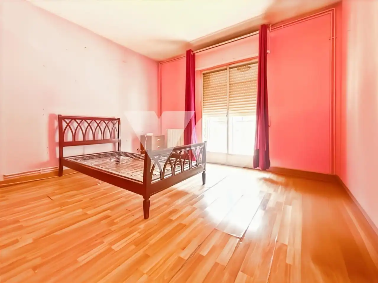 Bedroom of Flat for sale in Madrid  with Heating, Parquet flooring and Terrace