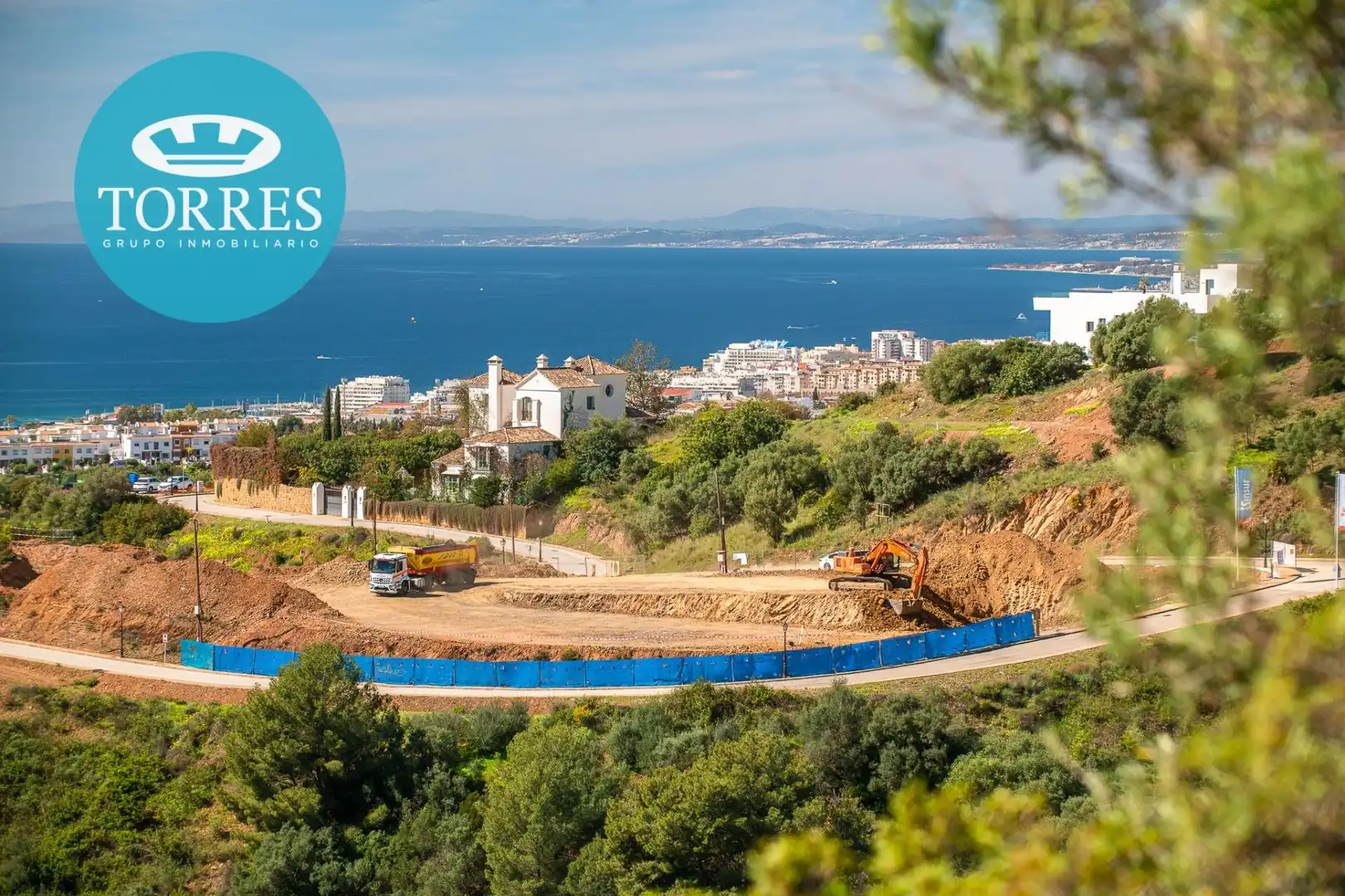 Exterior view of Flat for sale in Marbella  with Air Conditioner, Private garden and Terrace
