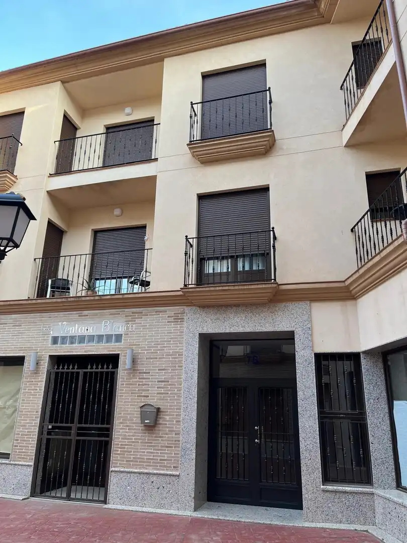 Vista exterior de Piso en venta en La Puebla de Almoradiel con Aire acondicionado, Calefacción y Balcón