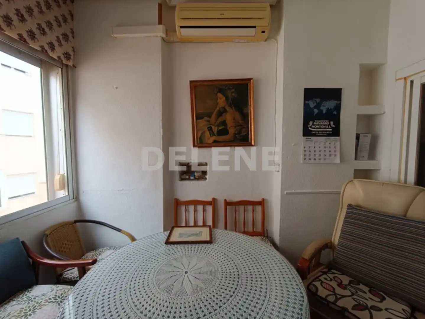 Dining room of Flat for sale in Hellín  with Air Conditioner, Terrace and Furnished