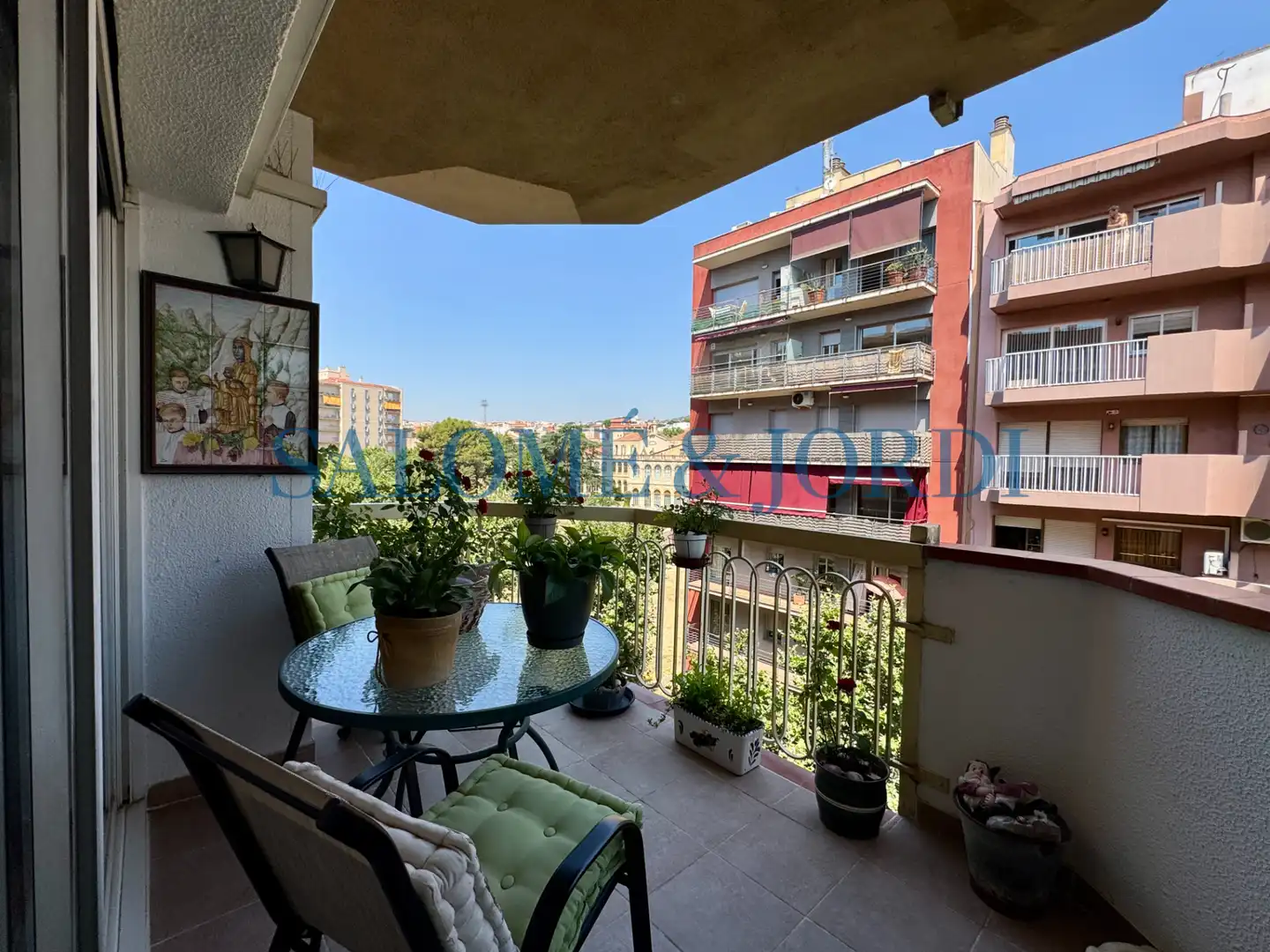 Terrasse von Wohnung zum Verkauf in Mataró mit Heizung, Terrasse und Möbliert