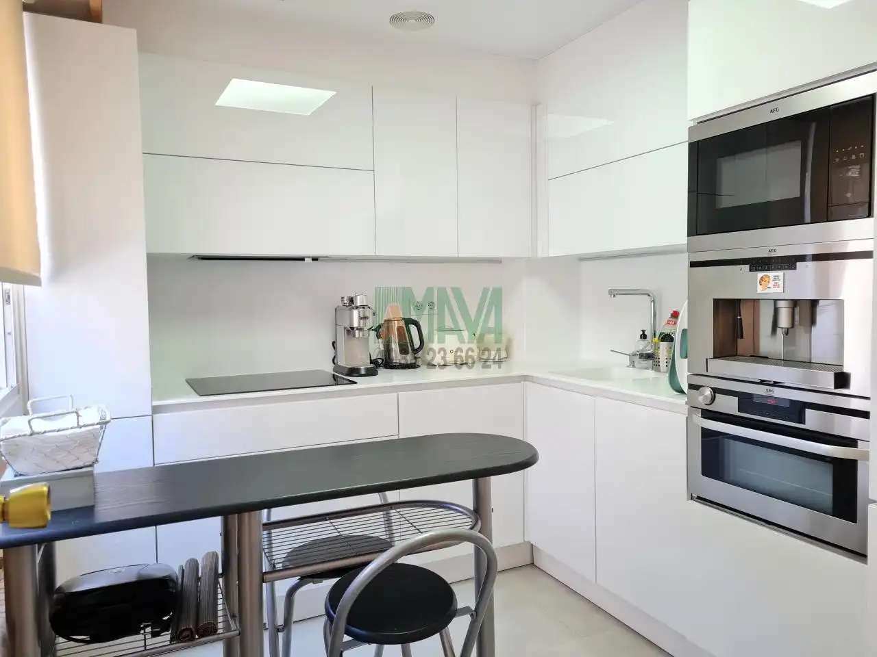 Cocina de Apartamento de alquiler en Ourense Capital  con Calefacción y Amueblado