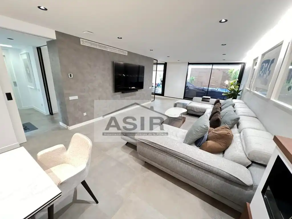 Living room of Houses for sale in Algemesí  with Air Conditioner and Swimming Pool