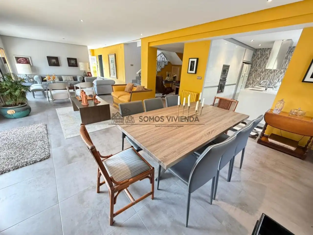 Comedor de Casa o chalet en venta en Ourense Capital  con Calefacción, Jardín privado y Terraza