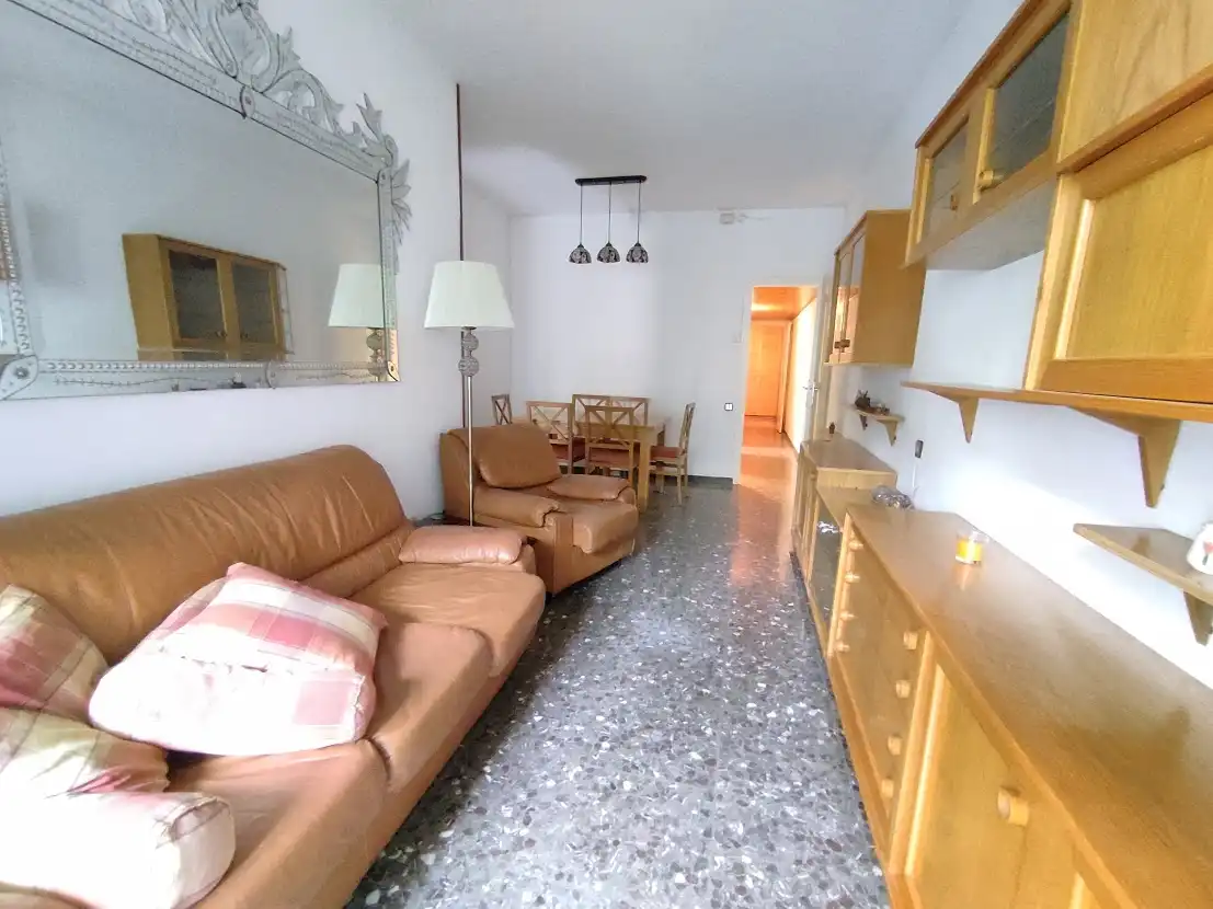 Wohnzimmer von Wohnung zur Miete in Barcelona mit Klimaanlage, Möbliert und Waschmaschine
