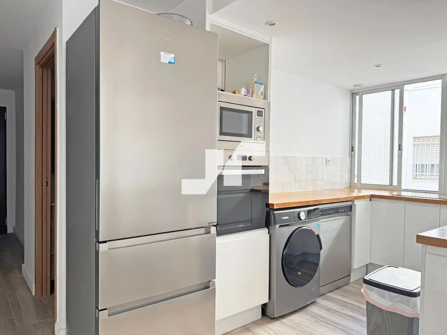 Kitchen of Flat for sale in Burriana / Borriana  with Air Conditioner, Heating and Terrace