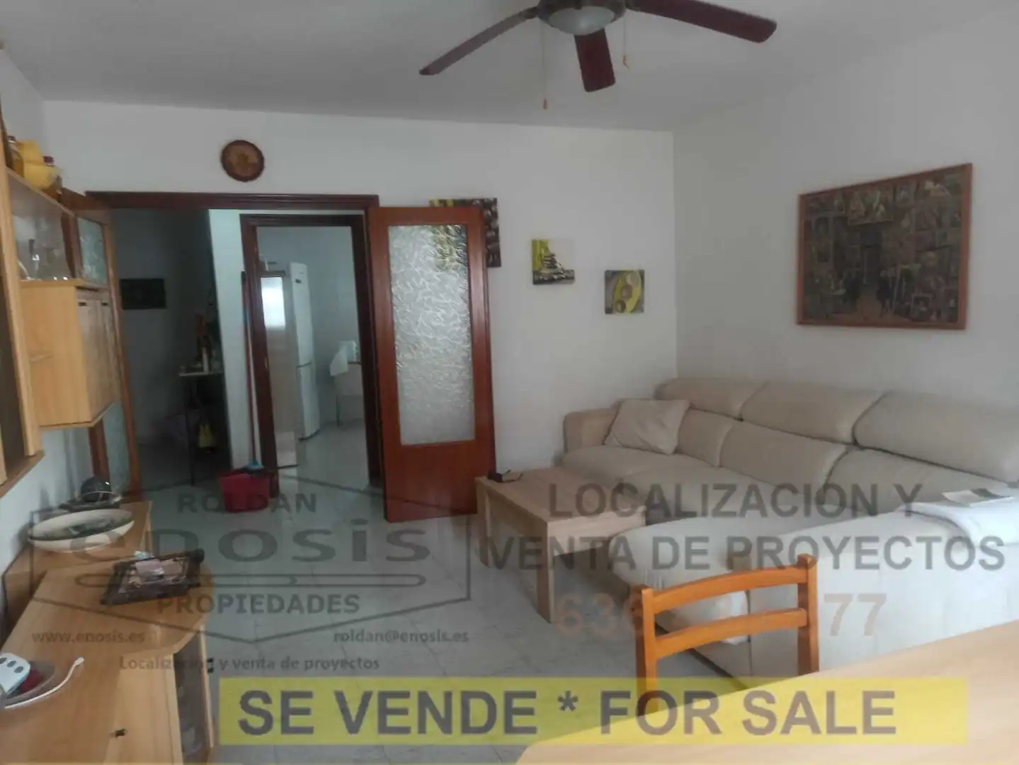 Sala de estar de Piso en venta en Los Alcázares con Terraza, Trastero y Amueblado