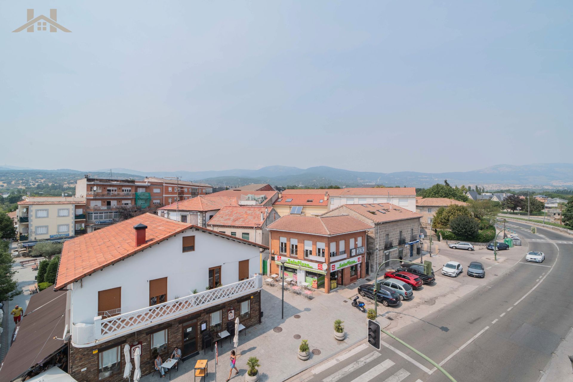 Vista exterior de Pis en venda en Guadarrama amb Calefacció i Terrassa