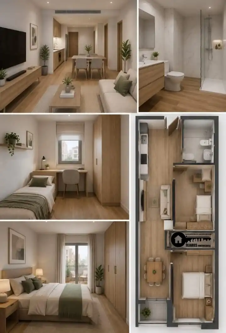 Habitación de Piso en venta en Albacete con Aire acondicionado