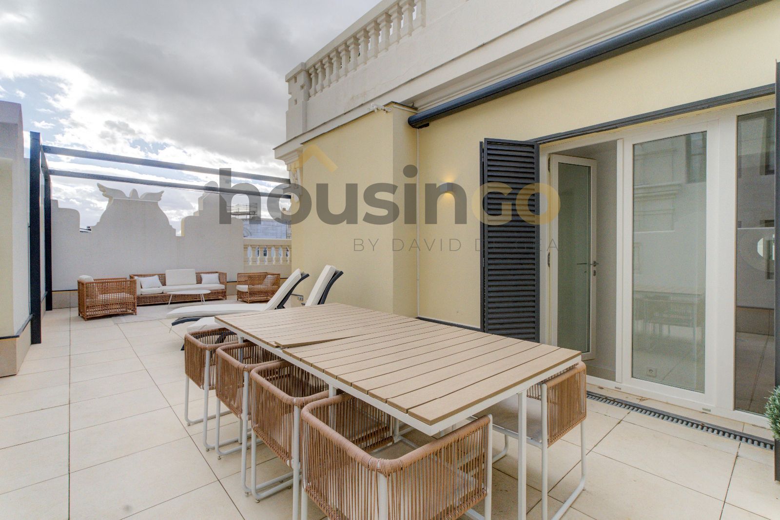 Terrassa de Àtic de lloguer en  Madrid Capital amb Aire condicionat, Calefacció i Parquet