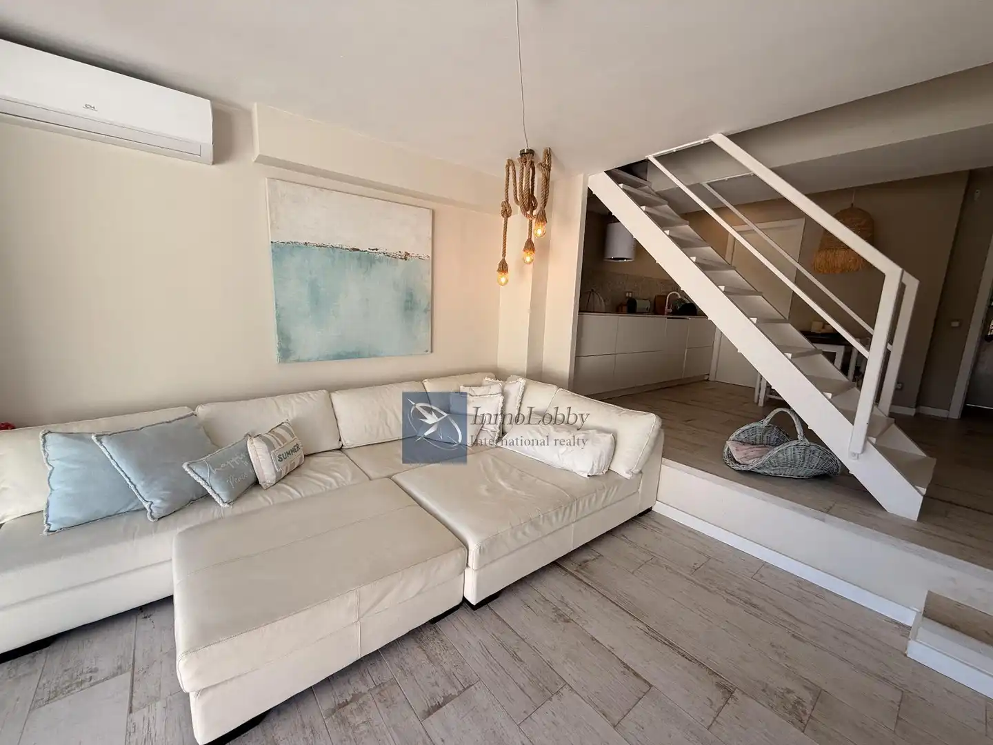 Sala d'estar de Casa o xalet de lloguer en Sant Feliu de Guíxols amb Aire condicionat i Calefacció