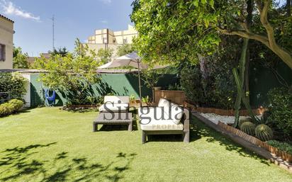 Garden of House or chalet for sale in  Barcelona Capital  with Air Conditioner, Heating and Private garden